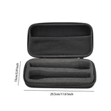 Maxbell Microphone Storage Bag Travel Eva Box for Outdoor Activity Party Travelling