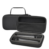 Maxbell Microphone Storage Bag Travel Eva Box for Outdoor Activity Party Travelling