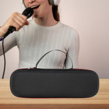 Maxbell Mic Bag Microphone Storage Bag Travel Case Hold 1 Mic EVA Hard Carrying Case