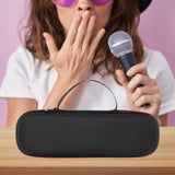 Maxbell Mic Bag Microphone Storage Bag Travel Case Hold 1 Mic EVA Hard Carrying Case