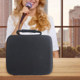 Maxbell Microphones Organizer Case EVA Portable Shockproof Hard Shell Fits Four Mics