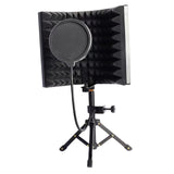 Maxbell 3 Panels Microphone Isolation Shield for Studio Podcasts Recording Equipment