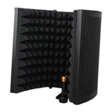 Maxbell Microphone Isolation Shield 3 Panel for Live Broadcast Mini Mic Shield