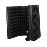 Maxbell Microphone Isolation Shield 3 Panel for Live Broadcast Mini Mic Shield