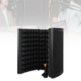Maxbell Microphone Isolation Shield 3 Panel for Live Broadcast Mini Mic Shield