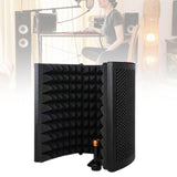 Maxbell Microphone Isolation Shield 3 Panel for Live Broadcast Mini Mic Shield