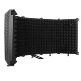Maxbell Microphone Isolation Shield 5 Panel Foldable with Tripod Stand