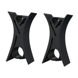 Maxbell 2Pcs Violin Stopper for Bow Instrument Accessories Easy to Use Learning Practice black