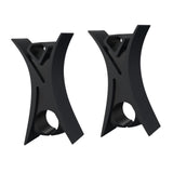 Maxbell 2Pcs Violin Stopper for Bow Instrument Accessories Easy to Use Learning Practice black