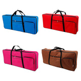 Maxbell 61 Key Keyboard Case Carrying Case Waterproof Piano Gig Bag for Music Studio blue