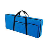 Maxbell 61 Key Keyboard Case Carrying Case Waterproof Piano Gig Bag for Music Studio blue