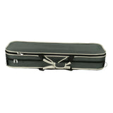 Maxbell Violin Storage Case Handbag Easy Carrying for Beginner Violin Lovers Players green and white