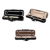Maxbell Portable 4/4 Violin Case Rectangular 79x26cm Foam Lining Violin Carrying Bag Style A