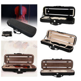Maxbell Portable 4/4 Violin Case Rectangular 79x26cm Foam Lining Violin Carrying Bag Style A