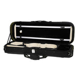 Maxbell Portable 4/4 Violin Case Rectangular 79x26cm Foam Lining Violin Carrying Bag Style A