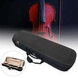 Maxbell Portable 4/4 Violin Case Rectangular 79x26cm Foam Lining Violin Carrying Bag Style B