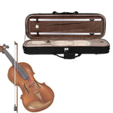 Maxbell Portable 4/4 Violin Case Rectangular 79x26cm Foam Lining Violin Carrying Bag Style C