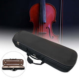 Maxbell Portable 4/4 Violin Case Rectangular 79x26cm Foam Lining Violin Carrying Bag Style C
