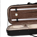 Maxbell Portable 4/4 Violin Case Rectangular 79x26cm Foam Lining Violin Carrying Bag Style C
