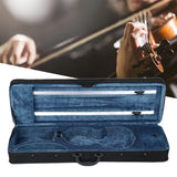 Maxbell Violin Case 4/4 Hard Shell Violin Storage Case for Musicians Beginner Travel Without Hygrometer