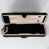 Maxbell Violin Case 4/4 Hard Shell Violin Storage Case for Musicians Beginner Travel with Hygrometer