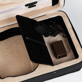 Maxbell Violin Case 4/4 Hard Shell Violin Storage Case for Musicians Beginner Travel with Hygrometer