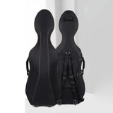 Maxbell Cello Travel Case and Wheels Portable for Beginner Enthusiasts Violin Lovers 4 to 4