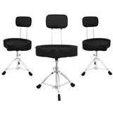 Maxbell Drum Stool Stand Drum Throne Holder for Musician Instrument Players Exercise