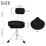 Maxbell Drum Stool Stand Drum Throne Holder for Musician Instrument Players Exercise