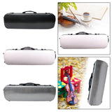 Maxbell 4/4 Violin Hard Shell Case Sturdy Protective for Beginner Gift Violin Player Black
