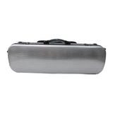 Maxbell 4/4 Violin Hard Shell Case Sturdy Protective for Beginner Gift Violin Player Argent
