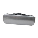 Maxbell 4/4 Violin Hard Shell Case Sturdy Protective for Beginner Gift Violin Player Argent