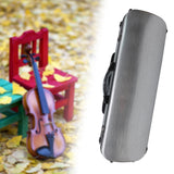 Maxbell 4/4 Violin Hard Shell Case Sturdy Protective for Beginner Gift Violin Player Argent
