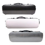 Maxbell 4/4 Violin Hard Shell Case with Password Lock Violin Protection Box for Gift Black