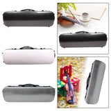 Maxbell 4/4 Violin Hard Shell Case with Password Lock Violin Protection Box for Gift Black