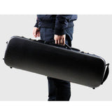 Maxbell 4/4 Violin Hard Shell Case with Password Lock Violin Protection Box for Gift Black