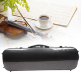 Maxbell 4/4 Violin Hard Shell Case with Password Lock Violin Protection Box for Gift Black