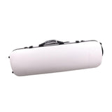 Maxbell 4/4 Violin Hard Shell Case with Password Lock Violin Protection Box for Gift White