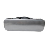 Maxbell 4/4 Violin Hard Shell Case with Password Lock Violin Protection Box for Gift Argent
