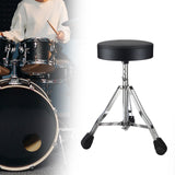 Maxbell Drum Throne Non Slip Guitar Drum Chair for Sound Engineers Adults Performers