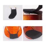 Maxbell Violin Chin Rest Anti Slip for Enhanced Playing Experience Beginner Children Rubber Band