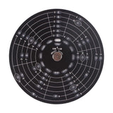 Maxbell Melody Chords Tool Aluminium Alloy Circle Chords Wheel for Teachers Beginner S