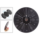 Maxbell Melody Chords Tool Aluminium Alloy Circle Chords Wheel for Teachers Beginner S