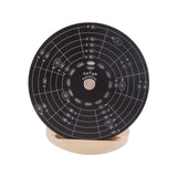 Maxbell Melody Chords Tool Aluminium Alloy Circle Chords Wheel for Teachers Beginner S with base