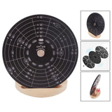 Maxbell Melody Chords Tool Aluminium Alloy Circle Chords Wheel for Teachers Beginner S with base