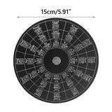 Maxbell Melody Chords Tool Aluminium Alloy Circle Chords Wheel for Teachers Beginner L