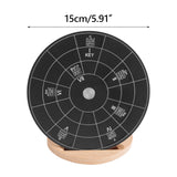 Maxbell Melody Chords Tool Aluminium Alloy Circle Chords Wheel for Teachers Beginner L with base