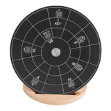 Maxbell Melody Chords Tool Aluminium Alloy Circle Chords Wheel for Teachers Beginner L with base