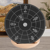 Maxbell Melody Chords Tool Aluminium Alloy Circle Chords Wheel for Teachers Beginner L with base