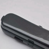 Maxbell Cello Bow Case Rainproof Hard Carrying Case for Camping Performances Concert black